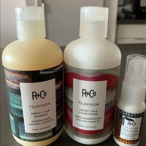 R + Co Television Shampoo and Condition plus gift